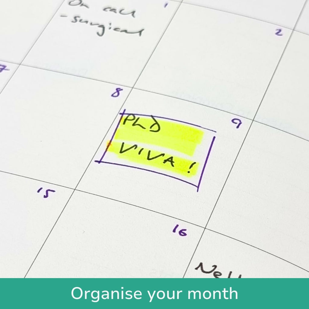 Undated Yearly Productivity Planner - Purple