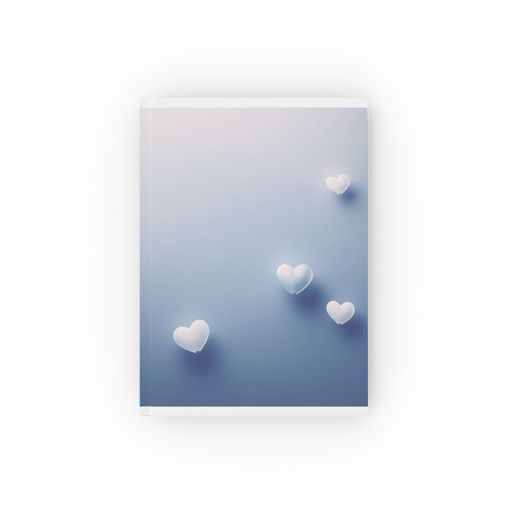 A5 Hardcover Journal – Minimalist Heart Design | Cute Notebook for Writing, Journaling & Gifting