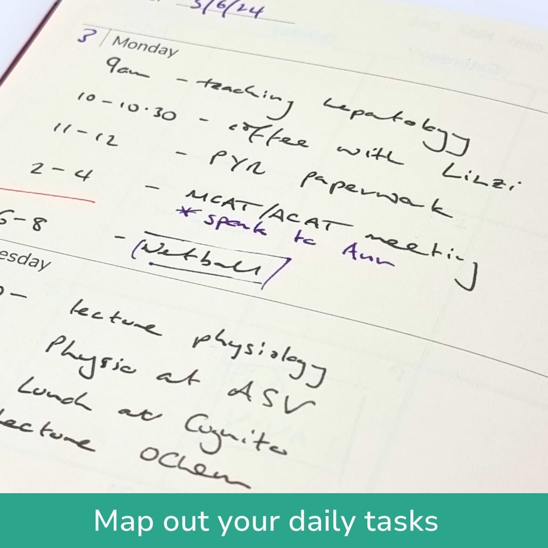 Undated Yearly Productivity Planner - Purple