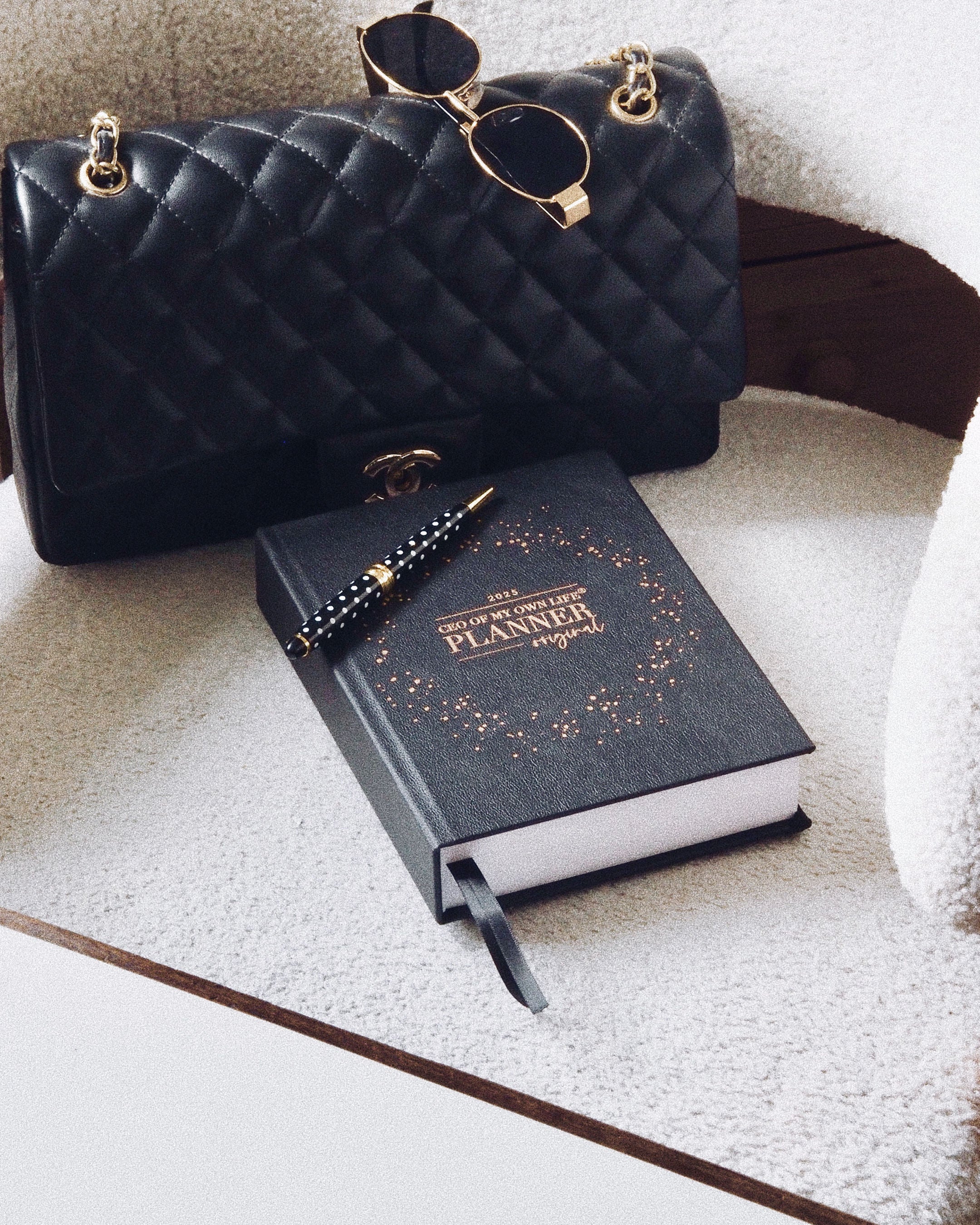 2026 Daily Life Planner • CEO of My Own Life® • Black