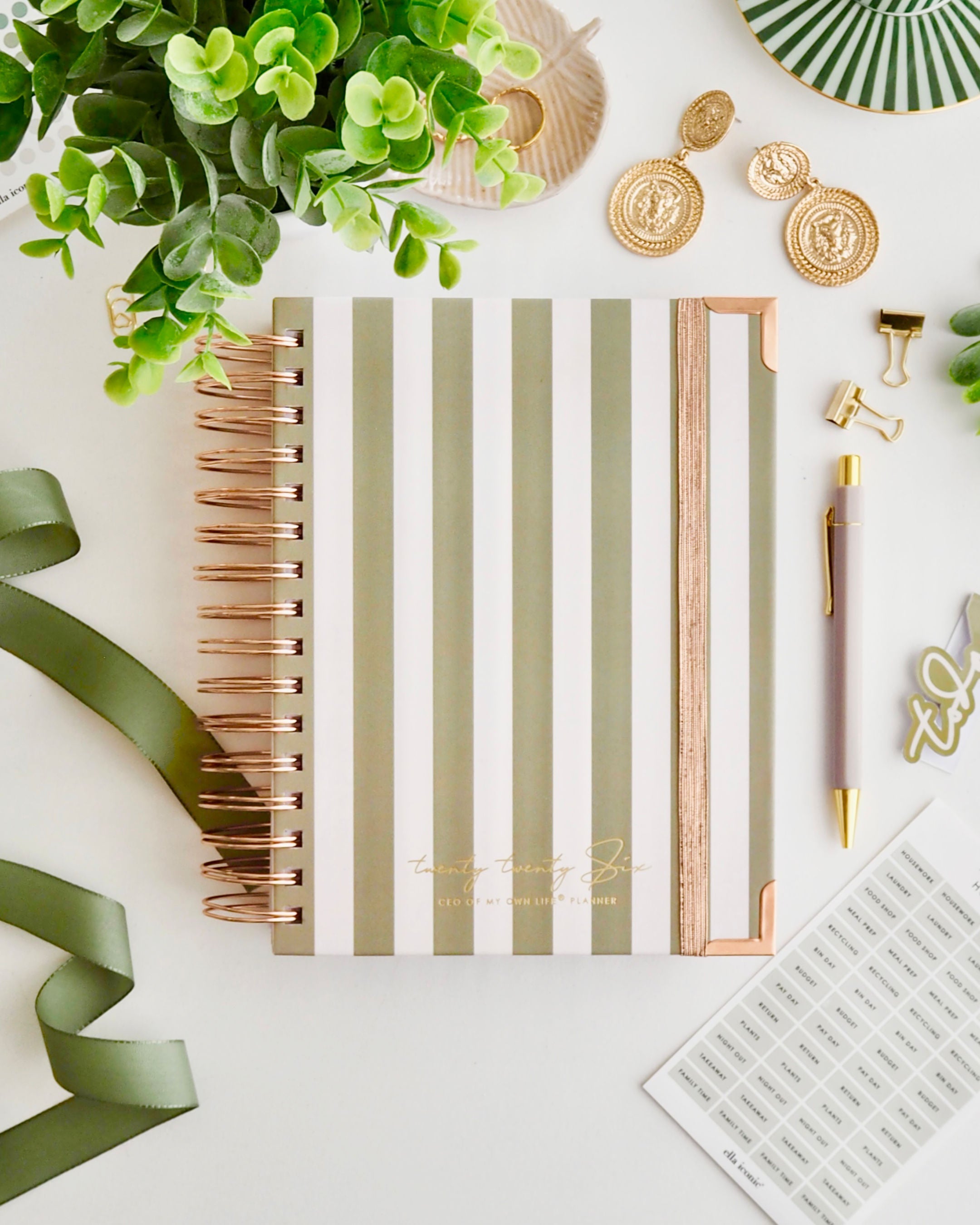 2026 Daily Life Planner • CEO of My Own Life® • Olive