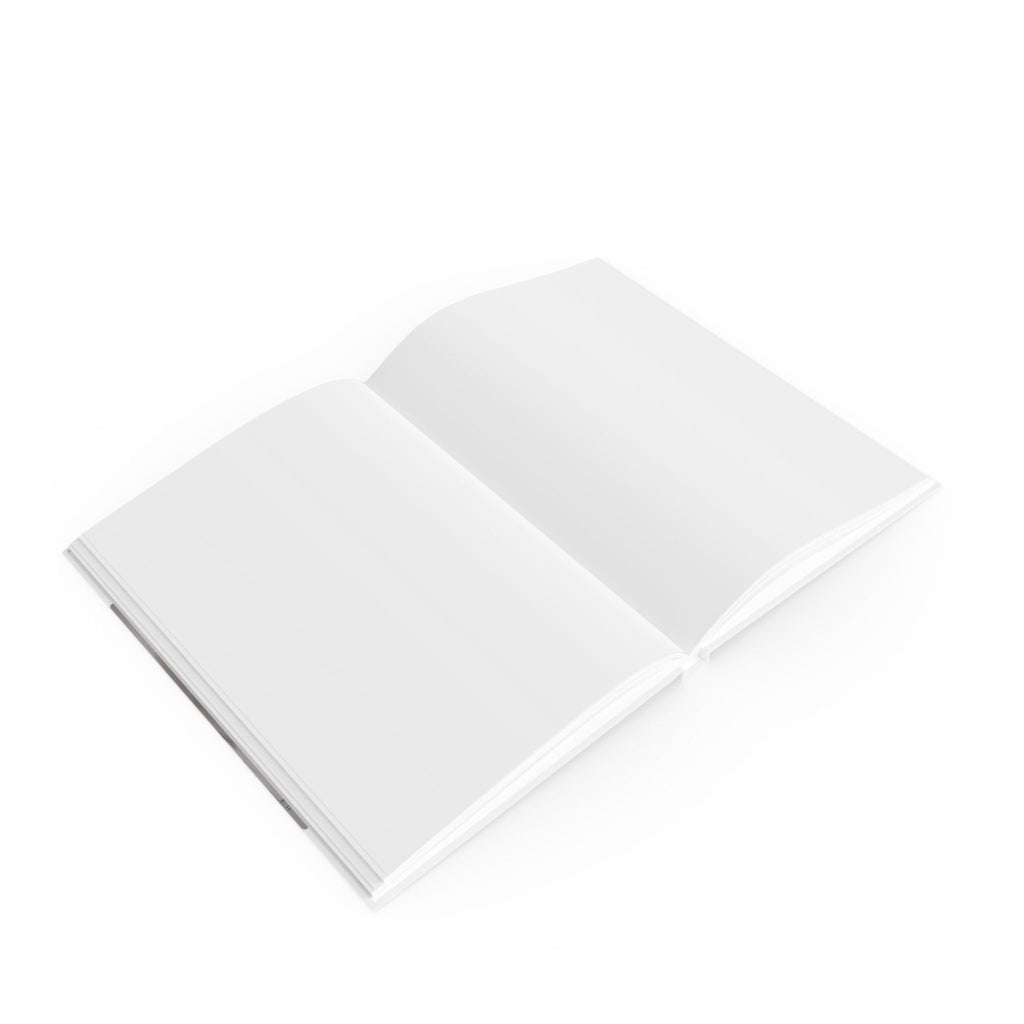 A5 Hardcover Journal – Whimsical Hearts Design in Muted Colours | Cute Notebook for Writing, Journaling & Gifting