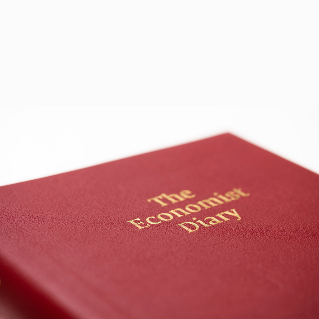 2026 Desk Diary - Day-a-Page Planner - Red
