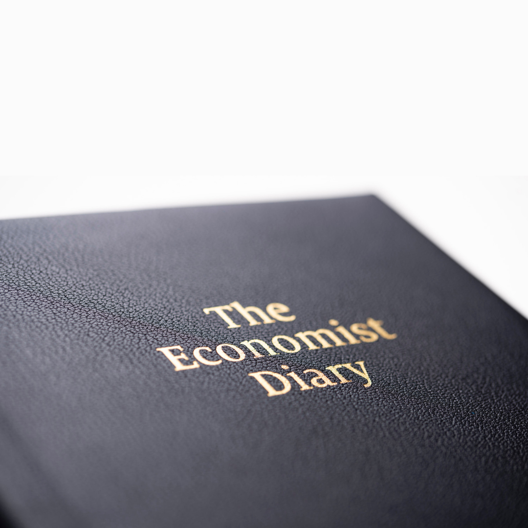 2026 Desk Diary - Day-a-Page Planner - Blue