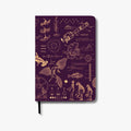 Undated Yearly Productivity Planner - Purple