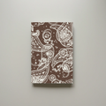 Paisley Earthtone A5 Notebook – 150 Pages | Edition 5 | Softcover Perfect Bound - Cork & Co