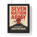 Seven Nation Army Lyric Wall Art Print