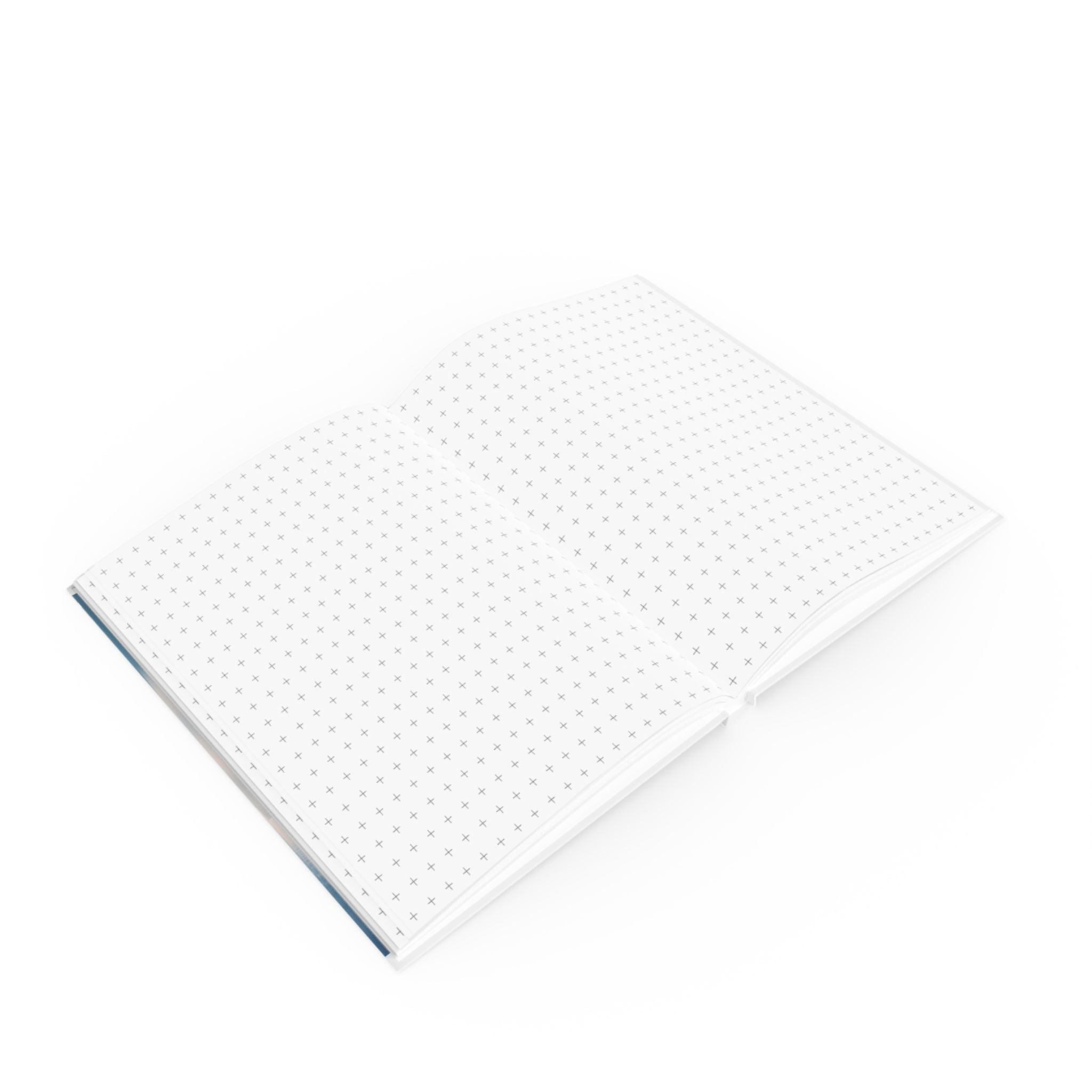 Serene Snowfall A5 Hardcover Journal – Tranquil Winter Design for Thoughtful Writing