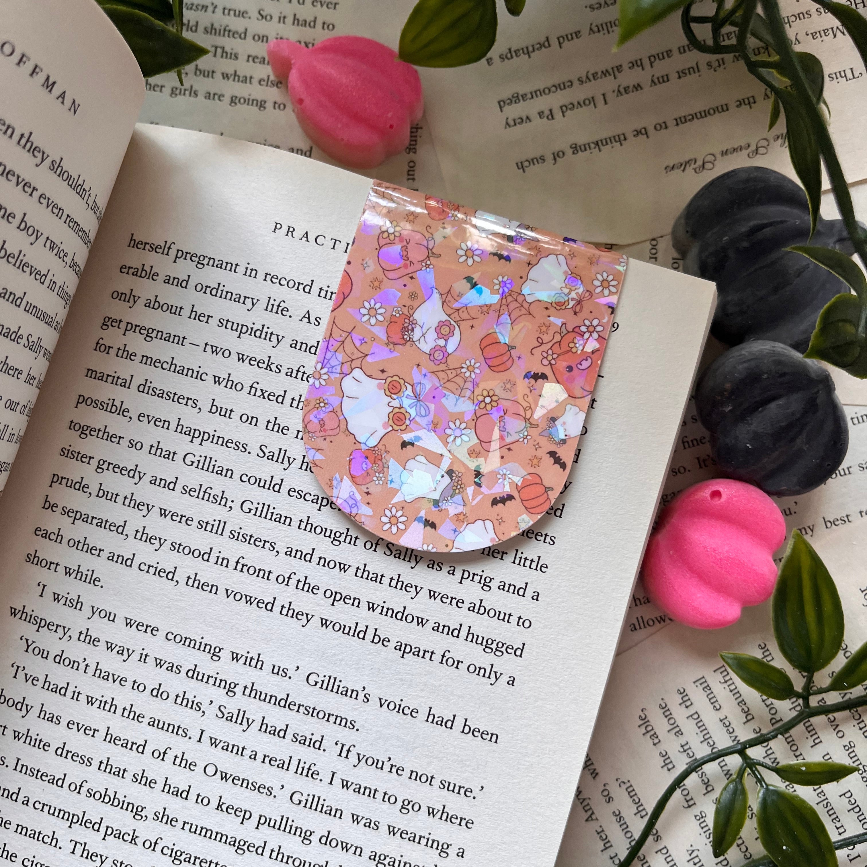 Pumpkin Party Magnetic Bookmark