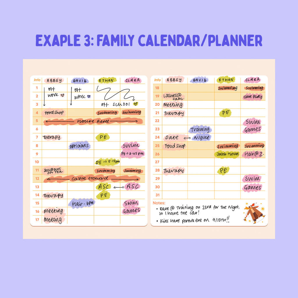 2026 Dated Calendar: A Self-Love Journey