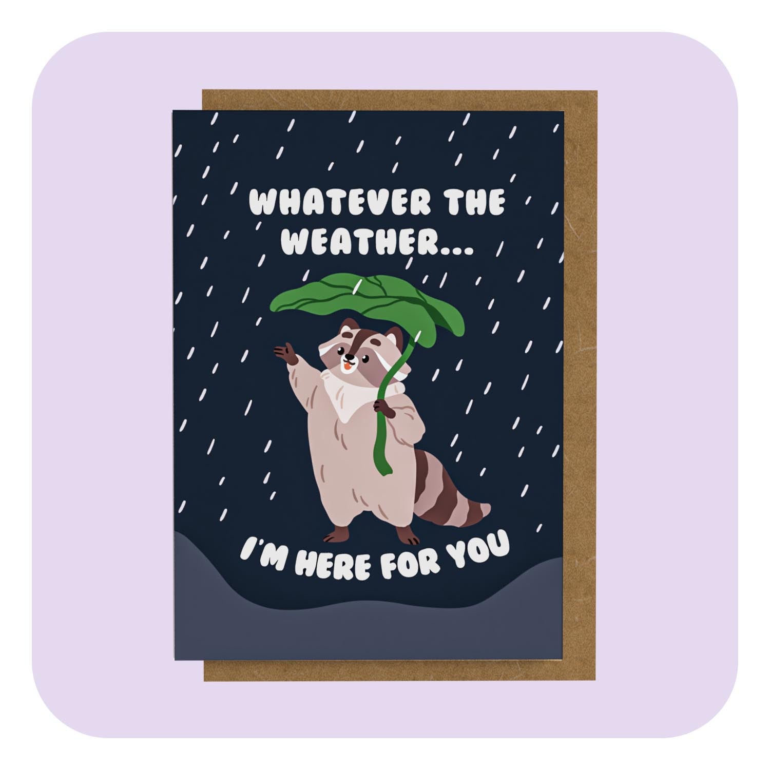 Mini Greeting Card - I'm Here For You