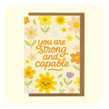 Mini Greeting Card - You Are Strong