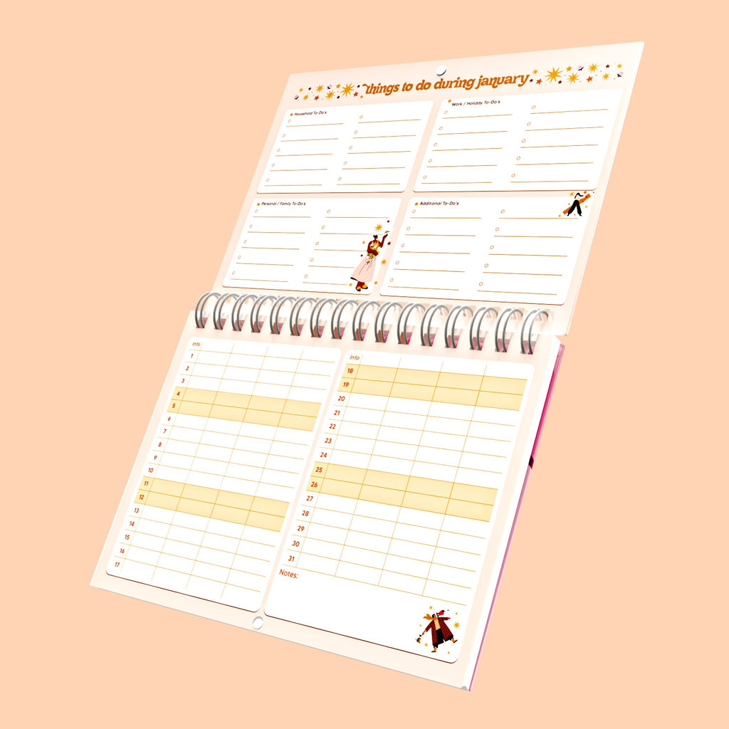 2026 Dated Calendar: A Self-Love Journey