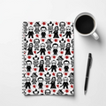 Horror Characters A5 Notebook