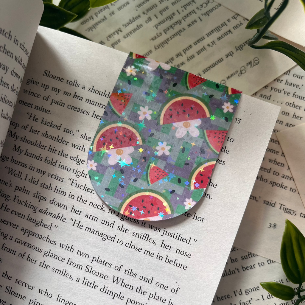 Watermelon Magnetic Bookmark