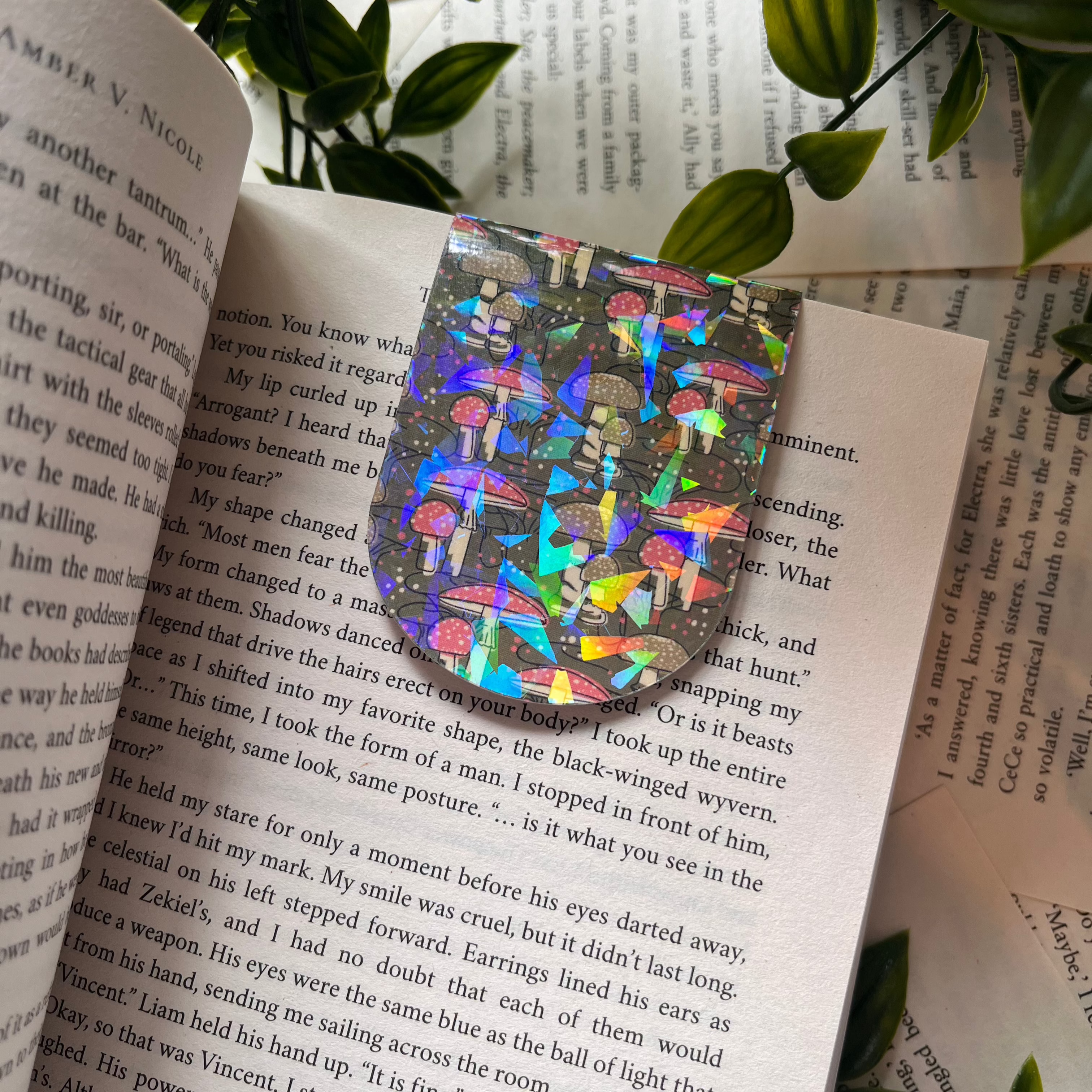 Mushroom Magnetic Bookmark