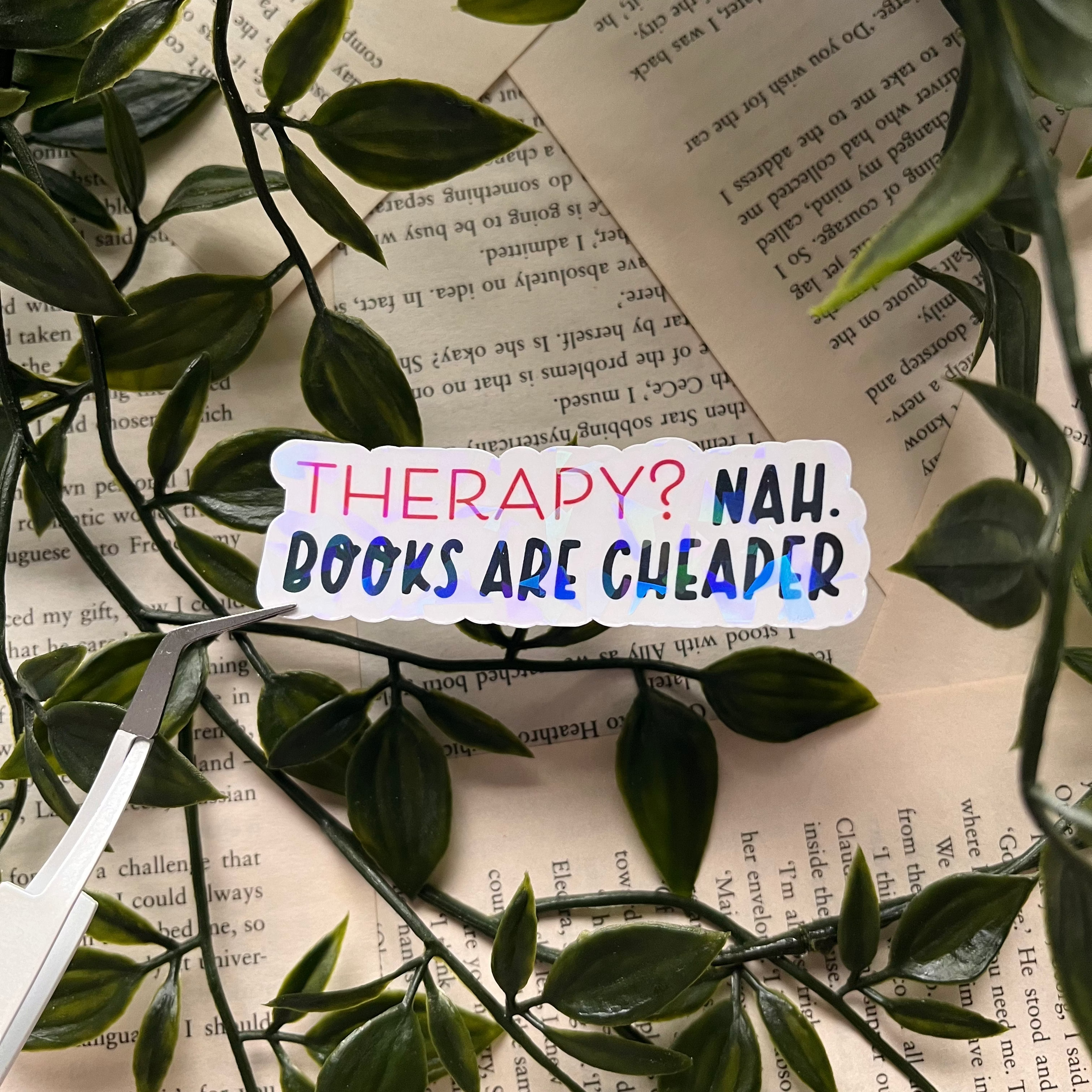 Therapy? Nah sticker – Cork & Co