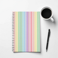 Rainbow Heart A5 Notebook