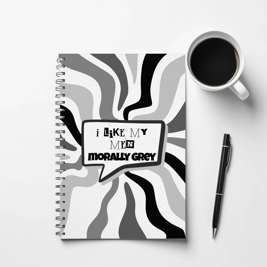 Morally Grey A5 Notebook