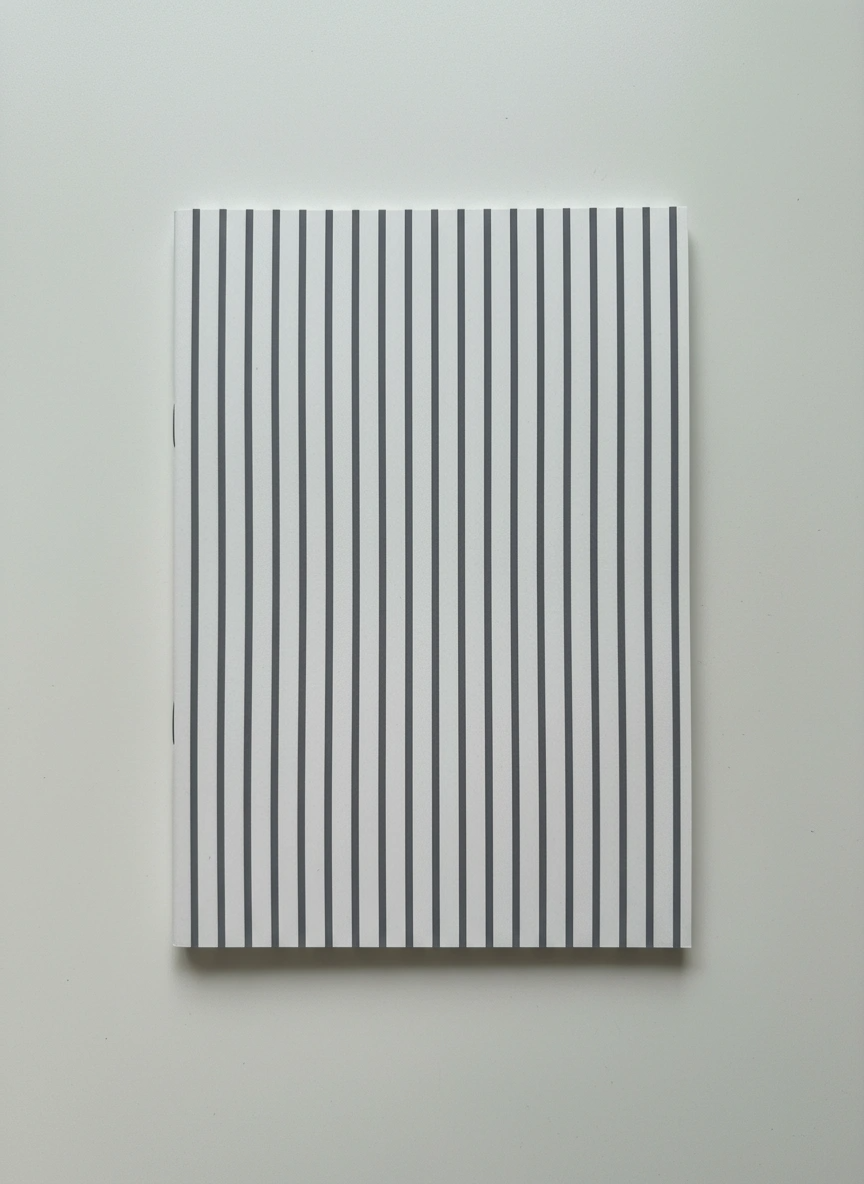 A4 Study Notebook Set – Stripe Earthtone Edition (Stripe Design) | 5-Pack - Cork & Co