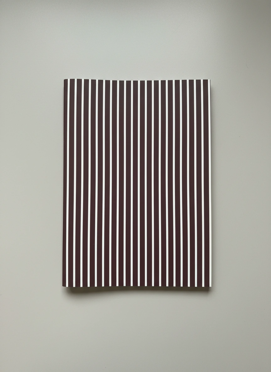 A4 Study Notebook Set – Stripe Earthtone Edition (Stripe Design) | 5-Pack - Cork & Co