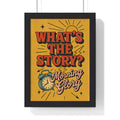 What’s the Story Morning Glory Poster | Oasis Inspired Wall Art