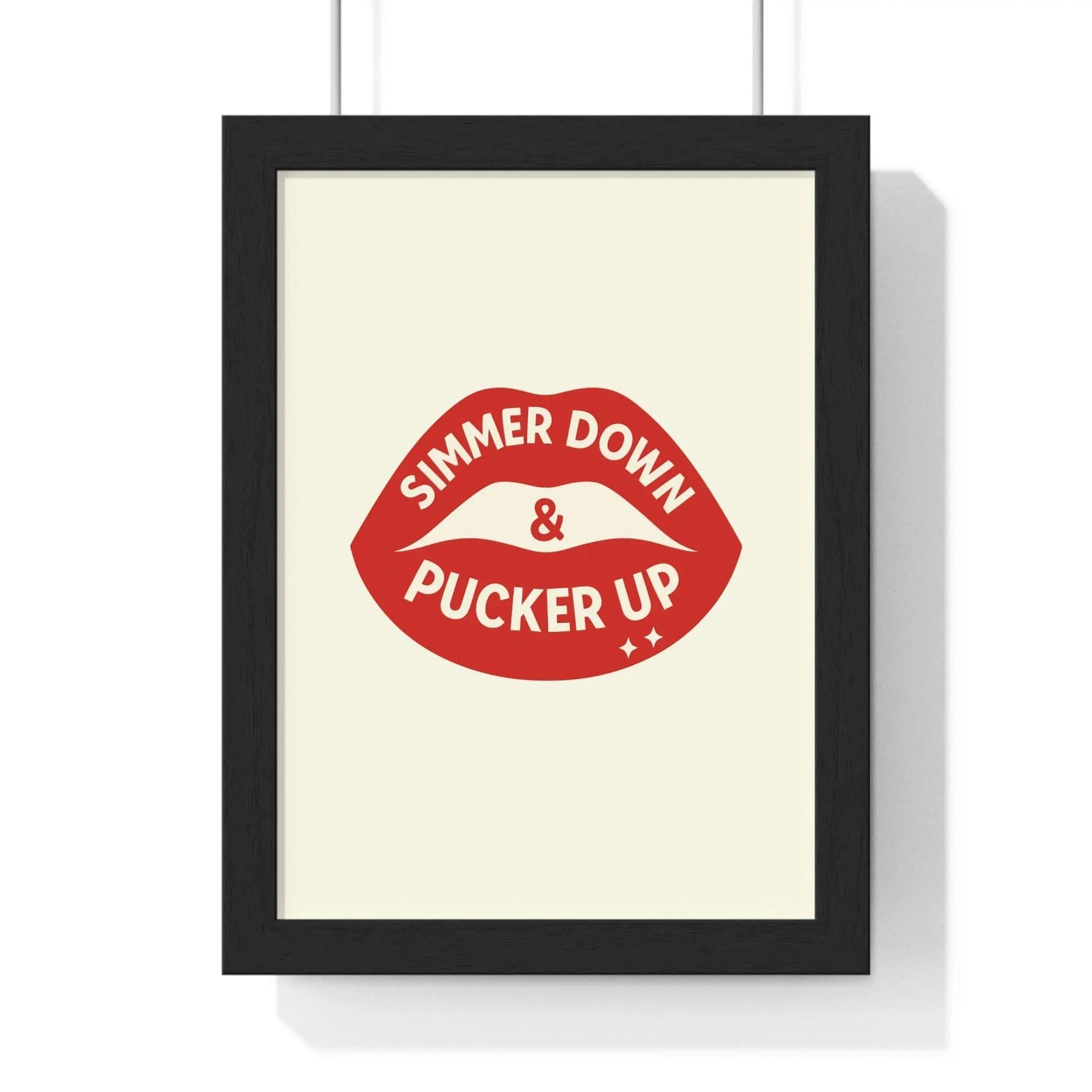 Simmer Down & Pucker Up Poster | Inspired by Arctic Monkeys