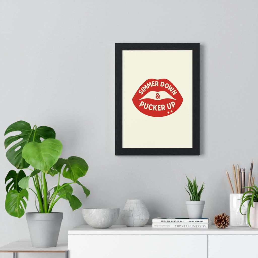 Simmer Down & Pucker Up Poster | Inspired by Arctic Monkeys