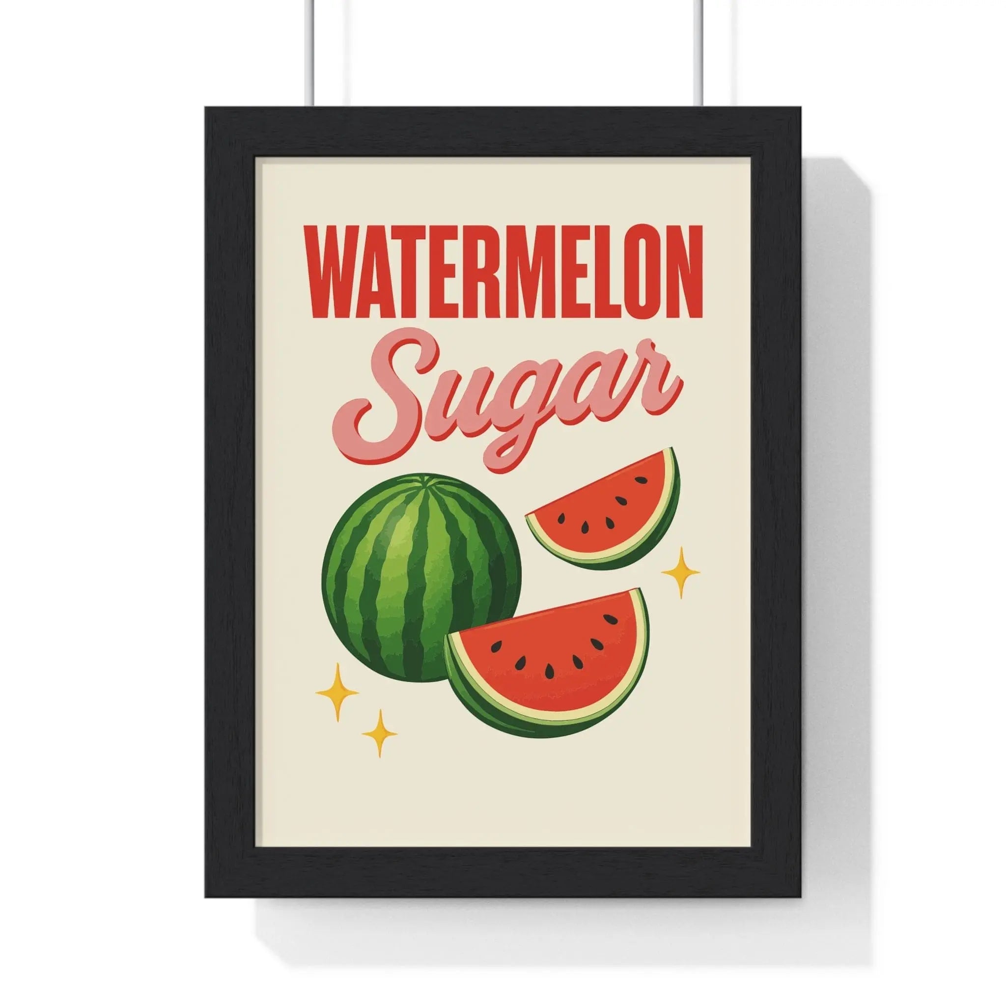 Watermelon Sugar Poster | Harry Styles Inspired Wall Art Print