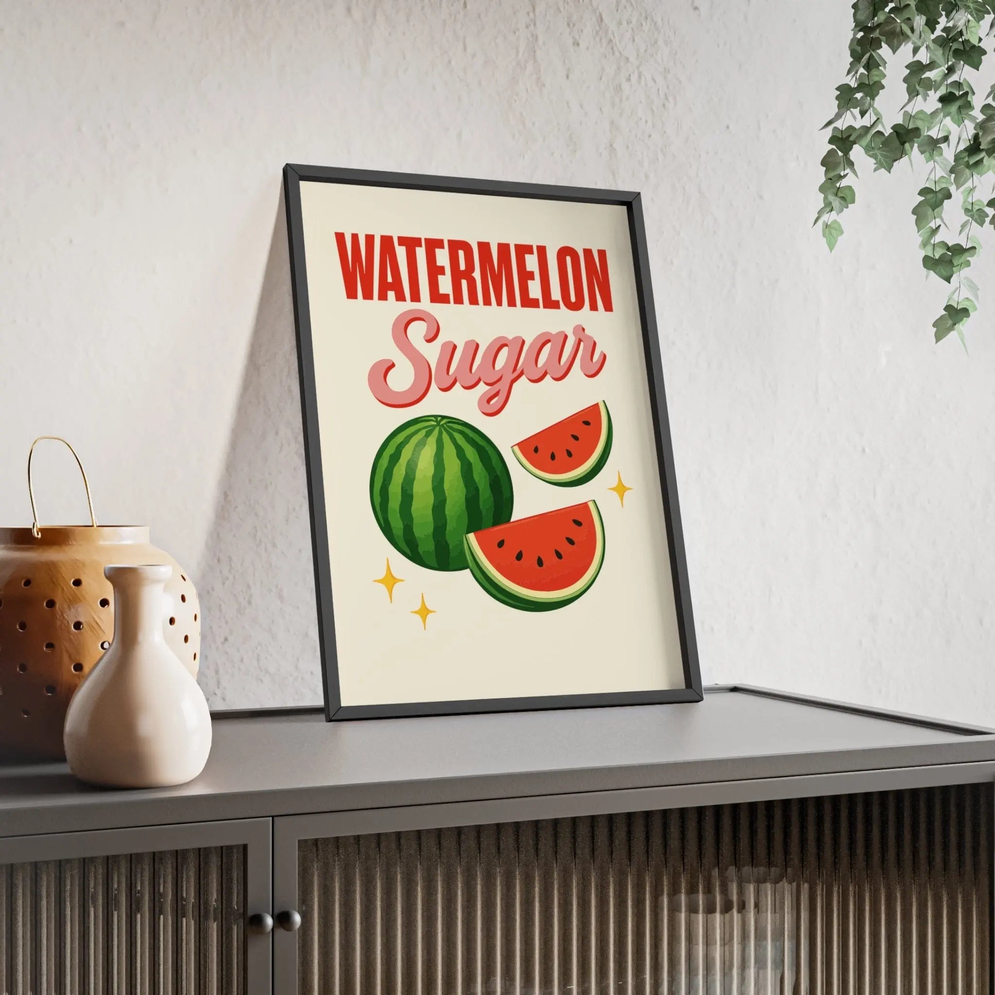Watermelon Sugar Poster | Harry Styles Inspired Wall Art Print