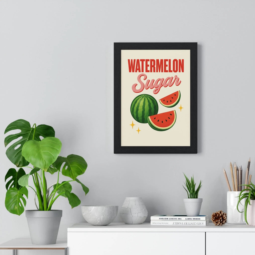 Watermelon Sugar Poster | Harry Styles Inspired Wall Art Print